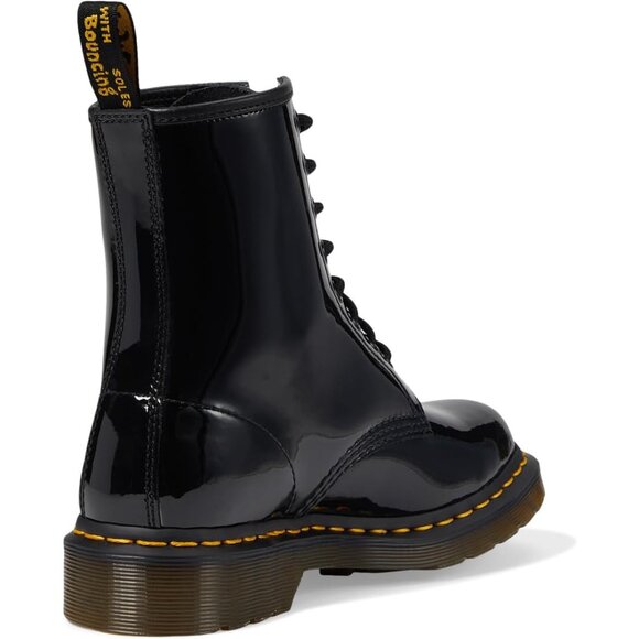 New Women's Doc Dr. Martens 1460 Patent Lamper Leather Boots Size 8 MSRP $170 - Picture 5 of 6